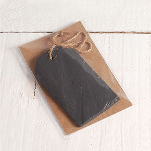 Produit en <span class=keywords><strong>ardoise</strong></span> naturelle écologique en gros d'usine pour l'<span class=keywords><strong>étiquette</strong></span> de décoration de bouteille de vin/signe en couleur noire - Product Image 5