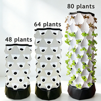 Système hydroponique de tour d'ananas de haute technologie, neuf et d'occasion, pour les industries horticole avec éclairage LED et équipement d'irrigation hydroponique