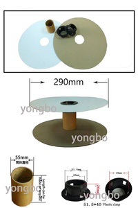 Yaratıcı projeler için özel çevre dostu 290mm sürdürülebilir karton bobin dekoratif kağıt bobin - Product Image 2