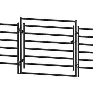 Úc hàn kim loại gia súc Bảng điều khiển hàng rào <span class=keywords><strong>6</strong></span> đường sắt 1.1m x 2.1m cừu sân Bảng điều khiển - Product Image 3