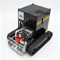 Robot de nettoyage de boues robuste avec une ouverture d'aspiration de 900 mm pour les canalisations d'égouts municipales