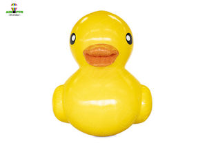 Flotteur gonflable en forme de <span class=keywords><strong>canard</strong></span> Airfun pour la natation en piscine, <span class=keywords><strong>bouée</strong></span> flottante et jouet gonflable publicitaire - Product Image 2