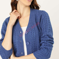 Pull cardigan tendance pour femme avec matériau léger et look moderne, idéal pour le bureau et la mode quotidienne