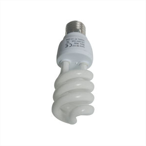 Nhà máy T3 xoắn ốc <span class=keywords><strong>CFL</strong></span> tiết kiệm năng lượng đèn <span class=keywords><strong>E27</strong></span> Cơ sở loại làm bằng thủy tinh - Product Image 3
