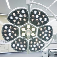 Lampe chirurgicale LED6 sans ombre à température de couleur réglable, montée au plafond, instrument chirurgical vétérinaire pour hôpital vétérinaire