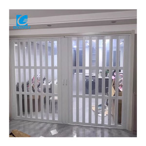 Porte intérieure pliante en PVC Porte accordéon étanche Porte concertina - Product Image 1
