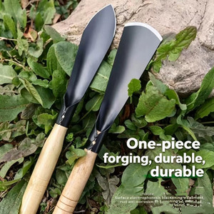 Petite pelle de jardin, truelle métallique pour creuser, planter, cueillir des légumes sauvages, récolter l'ail, utilisation sur la plage et à la ferme - Product Image 1