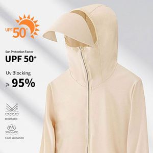 Camiseta Deportiva con Protección Solar UPF50, Cierre de Cremallera, Logotipo Personalizado, Protección UV para Exteriores, Transpirable, de Secado Rápido para Adultos - Product Image 2