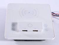 Chargeur sans fil bluetooth pour maison connectée, accessoires audio, table de conférence, chargement sans fil, caché, bluetooth, 10 pièces