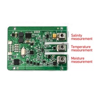 Sensor de Contenido de Suelo de Alta Precisión para Agricultura, Modbus RS485, Sensor de Conductividad Eléctrica, Salinidad, Temperatura y Humedad
