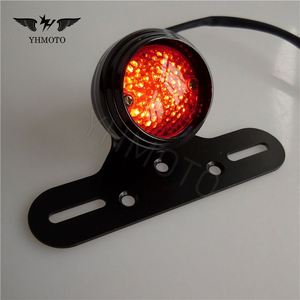 Système d'éclairage arrière LED 12V YHMOTO, feux arrière, pièces moto personnalisées pour Harley Honda Cafe Racer Scrambler 250cc - Product Image 4