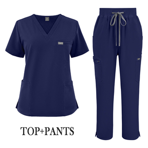 Set di Uniformi Ospedaliere Unisex Niaahinn, Alta Qualità, Servizio OEM, Tessuto Pettinato in Poliestere/Rayon/<span class=keywords><strong>Spandex</strong></span> - Product Image 3