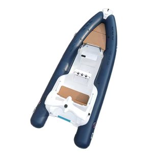 Gommone Semirigido in Vetroresina da 20 Piedi con Console Centrale per Pesca, Gommoni Cinesi Prezzi, Barca Gonfiabile da 6m - Product Image 2