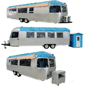 Remolque de Comida Móvil de Aluminio de 7 Pies, Forma Cuadrada Pequeña, para Servicio de Mascotas, Perros y Dulces - Product Image 2