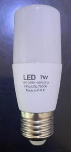 Ampoule LED Type T Diamètre 37mm Culot E27 7W SMD Corps en Plastique AC220V-240V PA+PP 560lm Résidentiel 5000K Lumière du Jour CRI80 Ra80 - Product Image 3