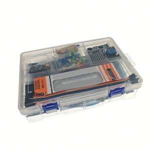 DONGHENG Electronics Complete Robot Kit Learning Starter Kit HC-05 <b>Bluetooth</b> <b>Module</b> Stepper Motor RFID Kit for Arduino uno R3 - Product Image 2