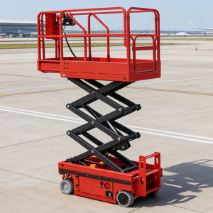 Plataforma Elevadora de Tijera Eléctrica Estacionaria de 10 m para Terrenos Difíciles, Más Conveniente, de Alta Resistencia, <span class=keywords><strong>Precio</strong></span> de Plataforma Elevadora de Carga - Product Image 6