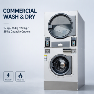 <span class=keywords><strong>Lave</strong></span>-<span class=keywords><strong>linge</strong></span> commercial à monnayeur avec garantie de 3 ans – Prix compétitifs - Product Image 1