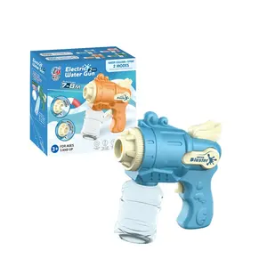 Pistola de agua eléctrica para niños, rociador de niebla y agua 2 en 1, tiro