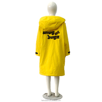 Peignoir à langer imperméable avec capuche-Peignoir surdimensionné à séchage rapide pour adultes/enfants Utilisation de la plage/natation