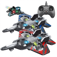 Avion en Mousse EPP RC 2.4 GHz Télécommandé, Quadricoptère RC Stationnaire pour Débutant