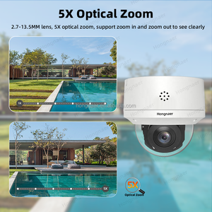 Hongnaer 4/5/6/8MP 5X กลางแจ้งกล้อง CCTV โดมแบบไร้สายซูมได้ PTZ IP XMEYE Pro icsee 4K กล้องวงจรปิด POE - Product Image 3