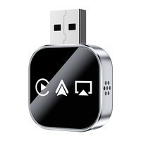 Boîte intelligente Android AutoCarPlay 3 en 1 pour voiture, interconnexion avec l'écran miroir Apple, électronique grand public