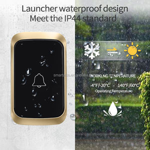 กริ่งประตูบ้านกระดิ่ง1 2 3สัญญาณไร้สาย300เมตร - Product Image 5