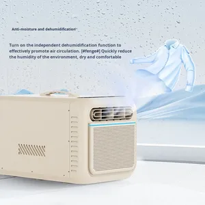 Climatiseur mobile portable chaud/froid, sans drainage requis, pour voiture et usage domestique, 2300 BTU, design personnalisable - Product Image 1