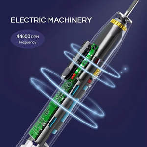 Cepillo de Dientes Eléctrico Sónico Portátil Recargable de Viaje, 4 Modos de Funcionamiento, Suave, para Adultos, con Batería de Larga Duración, Resistente al Agua IPX8 - Product Image 6