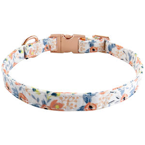 <span class=keywords><strong>Collier</strong></span> pour chien floral avec nœud papillon, boucle <span class=keywords><strong>en</strong></span> métal or rose, motif floral élégant, <span class=keywords><strong>collier</strong></span> et laisse pour chiens et chats <span class=keywords><strong>de</strong></span> petite, moyenne et grande taille - Product Image 6