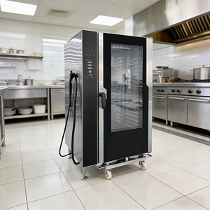 Horno de Vapor Combinado de Alta Calidad con Botones, para Hornear Pizza, con Control Digital Manual para Cocina - Product Image 4