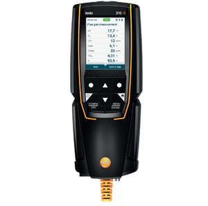 เครื่องวิเคราะห์ก๊าซไอเสีย Testo 310 II รุ่นดั้งเดิม ขายดี, เครื่องทดสอบ O2/CO แบบพกพา, ปรับศูนย์ได้ใน 30 วินาที, ใช้แอป, ด้านหลังแม่เหล็ก, จอสี 7 บรรทัด - Product Image 1