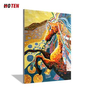 Pintura al Óleo Moderna China Abstracta de Cabeza de Caballo <span class=keywords><strong>sobre</strong></span> <span class=keywords><strong>Lienzo</strong></span>, Arte de Pared Hecho a Mano, Colección de Pinturas de Animales para Colgar <span class=keywords><strong>en</strong></span> la Pared - Product Image 1