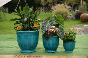 Maceta de Cerámica Moderna Ecológica de Alta Calidad, Estilo Americano, para Interiores y Exteriores, con Orificio de Drenaje para Plantas de Hoja Perenne - Product Image 6