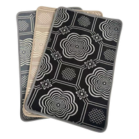 Nouveau Tissu de Moquette Tissé à la Machine Résistant à l'Usure 350g en Polyester avec Dos Antidérapant pour Véranda, Vestiaire, Salle de Sport et Décoration