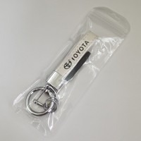 Porte-clés durable en alliage de zinc pour voiture avec logo et pendentifs personnalisables ; Cordon porte-clés promotionnel de luxe – Vente en gros directe usine