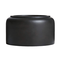 Design moderne Jardinières Rondes Décoratives Intérieur Extérieur Pot de Fleurs ou de Plantes Vietnam Fibre de Pierre Fait Main OEM Personnalisé