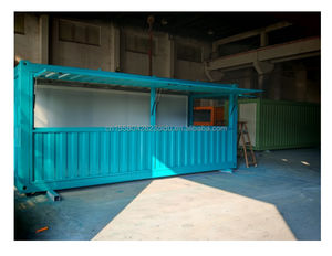 Contenedor Expandible de Acero Ligero y Transpirable PINGUI de 20 pies, Moderno, para Cafetería Móvil, Comedor, Oficina, Cocina Modular - Product Image 4