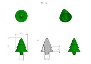 4Pcs Giáng Sinh Silicone Rượu Stopper Trang Trí Bia Uống Stoppers Rượu Vang Nữ Tiếp viên Rượu Vang Chai Corkers Dầu Chai Pourer Stopper - Product Image 4