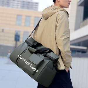 <span class=keywords><strong>Bolsa</strong></span> <span class=keywords><strong>de</strong></span> <span class=keywords><strong>Viaje</strong></span> <span class=keywords><strong>de</strong></span> PU con Logotipo Personalizado, Gran Capacidad, Ligera, Impermeable, con Separación para Ropa Húmeda y Seca, <span class=keywords><strong>Bolsa</strong></span> Deportiva, Venta al Por Mayor <span class=keywords><strong>de</strong></span> Fábrica - Product Image 1