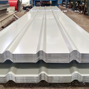 6m fer <span class=keywords><strong>ibr</strong></span> prix par feuille couleur tôle de toit en acier ondulé galvaniser zinc aluminium ppgi tôle de toiture en métal - Product Image 4