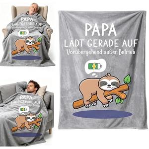 Manta de Franela con Diseño de Perezoso de Dibujos Animados, Ligera y Transpirable para el Invierno, con Estampado Personalizado - Product Image 5