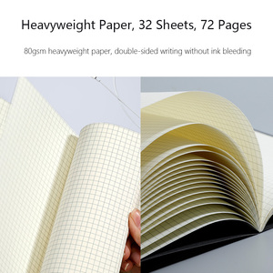 Quaderno A5 Ecologico con Righe Orizzontali e Griglia, Formato B5, per Studenti e Artisti, Vendita all'Ingrosso - Product Image 4
