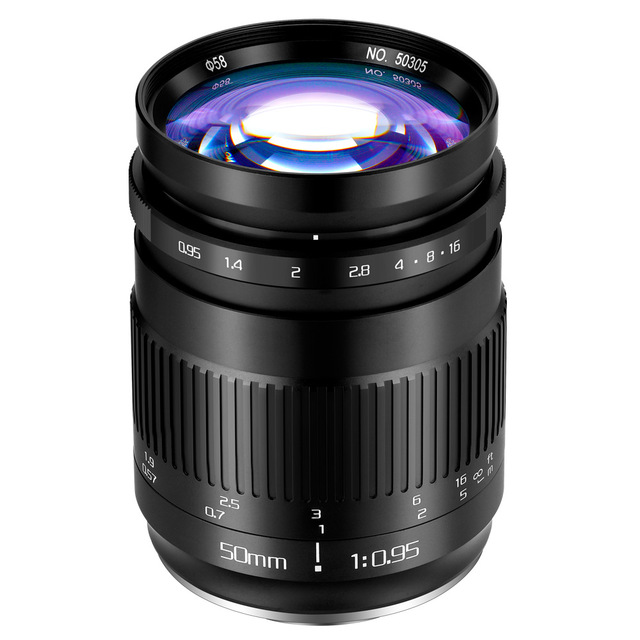 American 50mm F0.95 for E Mount Mirrorless Lens APSC Half-Frame for A6000 A7RIII A7R Fixed Focus