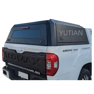 TRUCK CANOPY For LDV T60 MAX (Luxe, Pro) DC 2019-2023 BLACK TITAN HYBRID CANOPY Truck topper waterproof Anti theft Hardtop