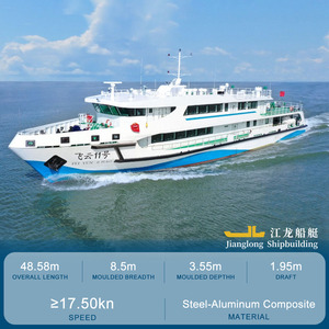 Nave da traghetto monoscafo da 230 passeggeri progettata su misura nave da scafo in acciaio per la navigazione costiera per la crociera marina - Product Image 3