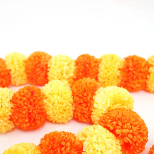 Venta al por mayor <span class=keywords><strong>de</strong></span> flores <span class=keywords><strong>de</strong></span> caléndulas artificiales guirnalda Fiesta mexicana Día <span class=keywords><strong>DE</strong></span> LA MUERTE decoración funeraria para <span class=keywords><strong>Dia</strong></span> <span class=keywords><strong>De</strong></span> <span class=keywords><strong>Muertos</strong></span> guirnalda - Product Image 3