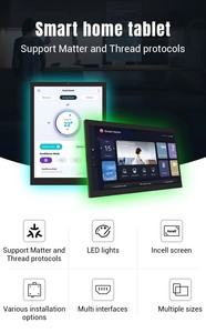 Panel de Control Inteligente para el Hogar, Tableta Android de 10.1 Pulgadas, Automatización del Hogar Todo en Uno con POE RK3576S 4+<span class=keywords><strong>64GB</strong></span> - Product Image 2