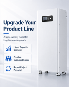 แบตเตอรี่แบบเรียงซ้อนได้ 51.2V 314Ah 16kWh พร้อมระบบสื่อสาร CAN สำหรับระบบกักเก็บพลังงานแสงอาทิตย์สำหรับบ้านแบบไฮบริดกริด แรงดันไฟฟ้า 51.2V - Product Image 5